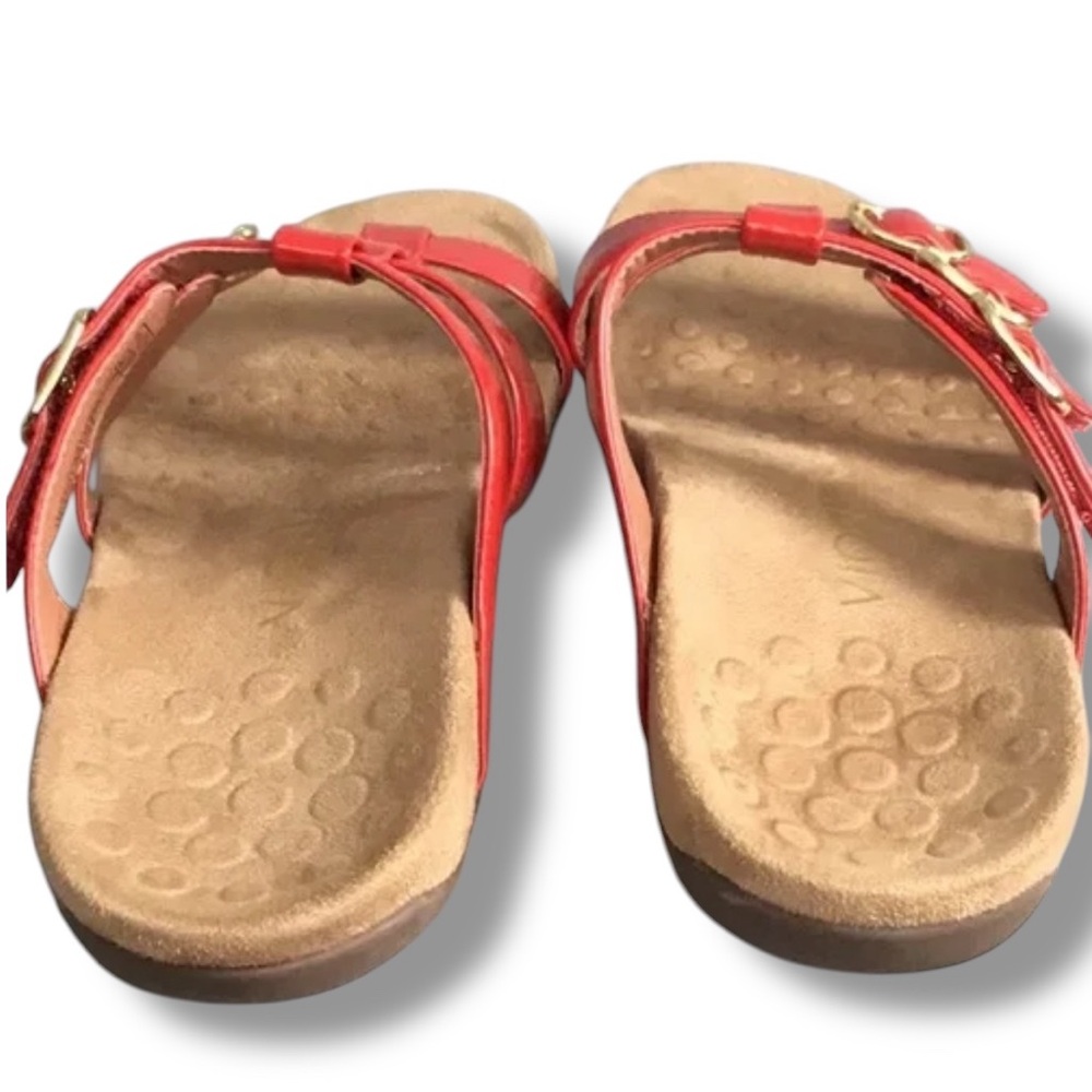 Vionic Red Strappy Sandals - Picture 4 of 4